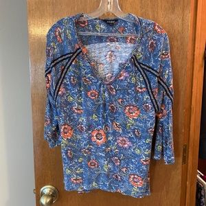 Lucky Brand patterned top